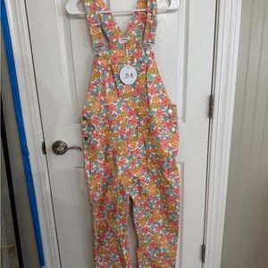 Storia Colorful Floral Overalls